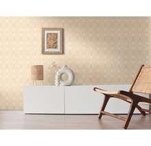 Tapet A.S. CRÉATION Retro geometrisk beige 10,05x0,53m