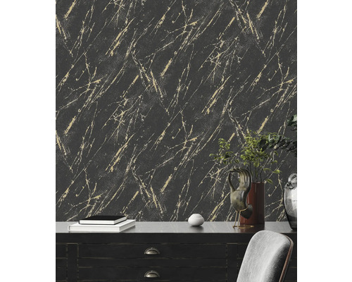 Tapet med marmorstruktur i ett rum