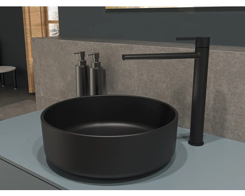 Tvättställ med blandare och tvålpump