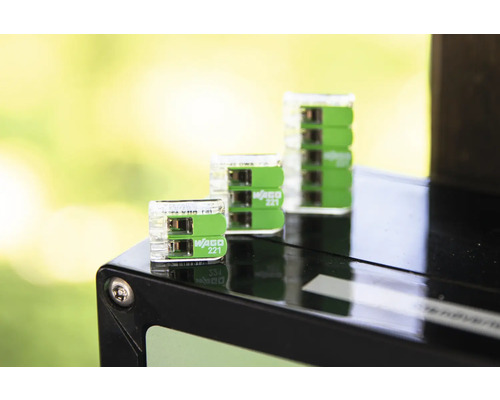 Wago 221 kopplingsklämmor för elektriska ledningar