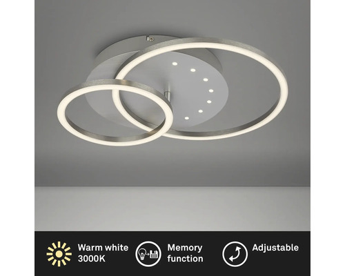 Taklampa med LED-ringar