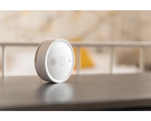 Rund rökdetektor för inomhusbruk