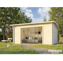 Friggebod PALMAKO Ines 13,7m² Slide Plus natur