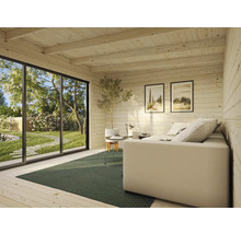 Friggebod PALMAKO Lea 14,2m² Slide natur