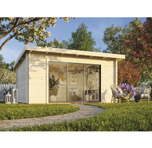 Friggebod PALMAKO Lea 14,2m² Slide natur