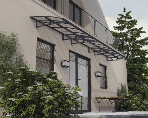 Dörrtak vid husfasaden