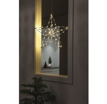 Dekorativ stjärna med belysning för fönster