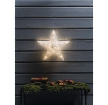 Lysande stjärna som dekoration för julperioden