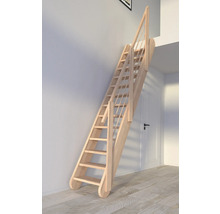 Spartrappa PERTURA Kybele rak 12 steg obehandlad bok bok öppen bok B: 61.5 cm exkl. sättsteg