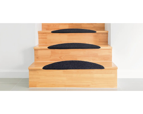 Trappa med trappstegsmattor