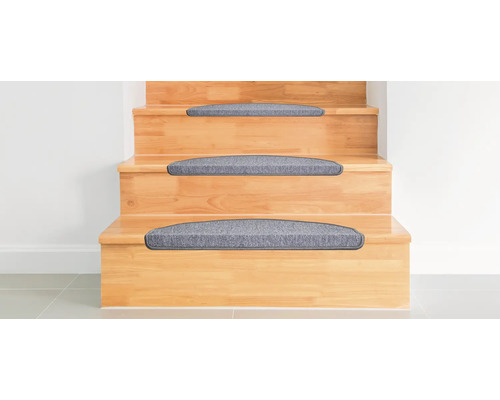 Trappa med trappstegsmattor