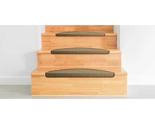 Trappa med trappmattor