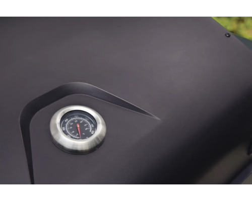 Grilltermometer på en grill