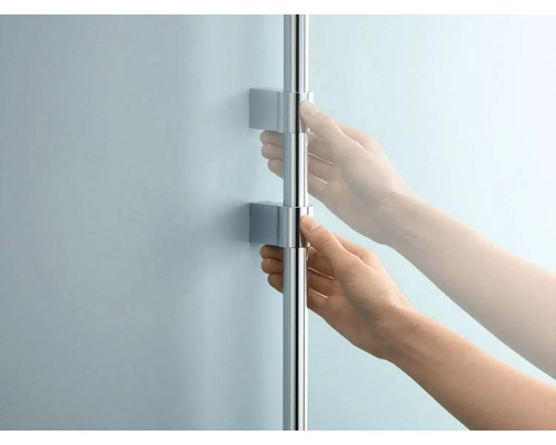 Duschstång med hand och väggfäste