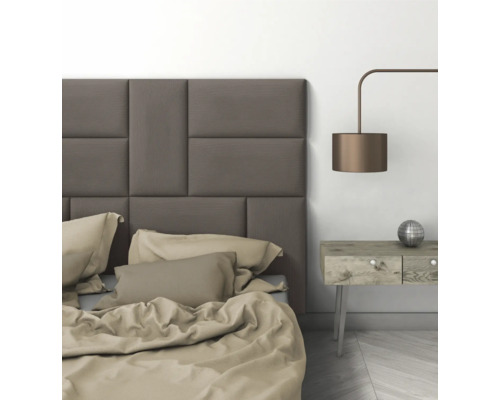 Textilpanel Manchester brun 30x60cm