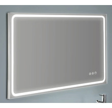 Rektangulär badrumsspegel med LED-belysning