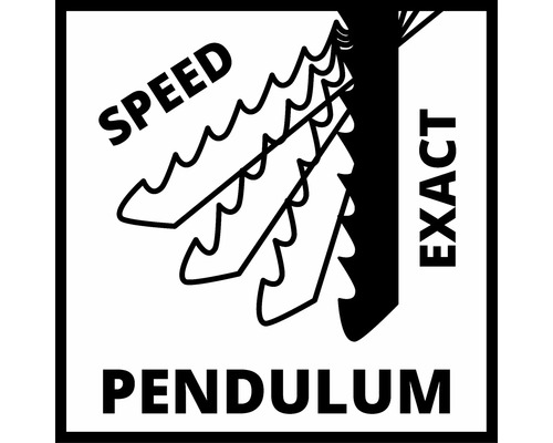 Pendelrörelsesymbol för hastighet och precision