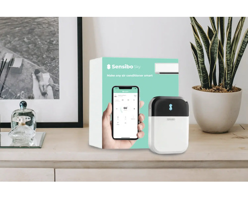 Sensibo Sky luftkonditioneringskontroll med förpackning