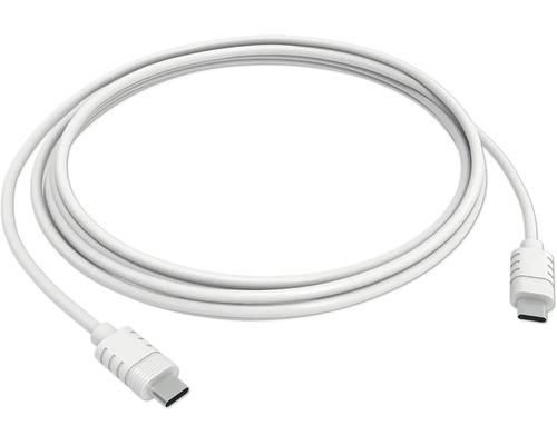 Vit USB-C till USB-C-kabel