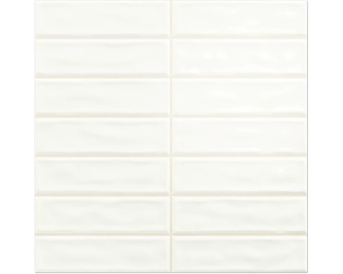 Kakel Sticks Noa white glans 20x20 cm