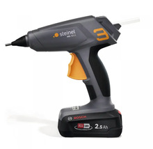 Steinel batteridriven limpistol MG 3011 med Bosch batteri