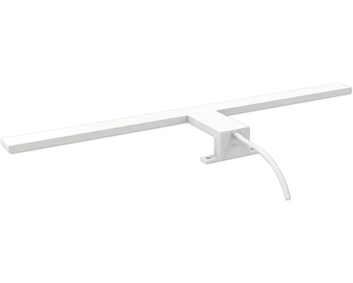 Vit LED spegellampa med anslutningskabel