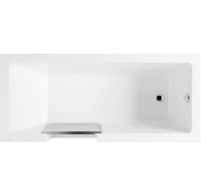 Bild på ett badkar uppifrån