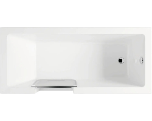 Bild på ett badkar uppifrån