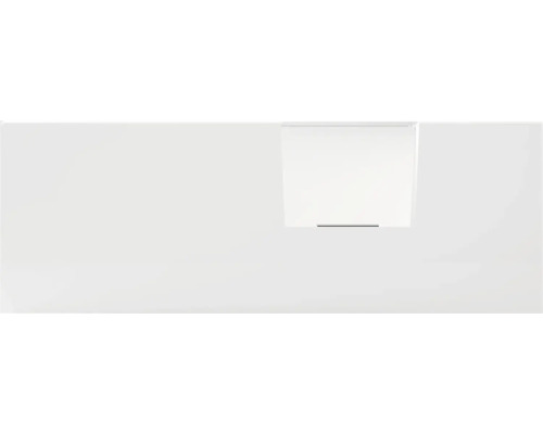 Vitt tvättställ för badrumsmöbler