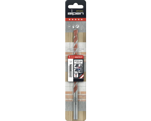Alpen Profi Multicut stenborr, diameter 10 millimeter