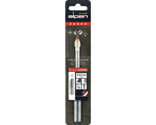 Alpen Keramo Extreme kakelborr, 10 millimeter