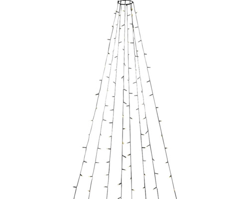 Julgransslinga KONSTSMIDE LED 2,4m 30x8 bärnstensfärgade dioder