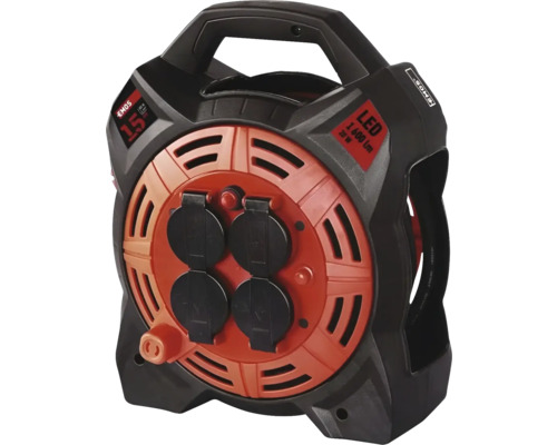 Kabelvinda EMOS 4x230V, LED ,15m