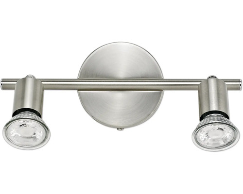 Taklampa med två spotlights