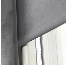 Rullgardin delvis neddragen