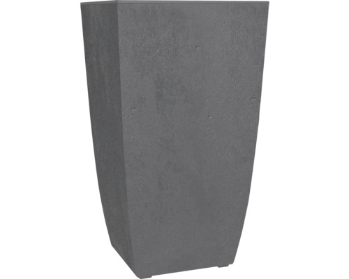 Kruka EDA Diva Basalt plast 43,5x43,5x78,2cm antracit Grå konisk blomkruka