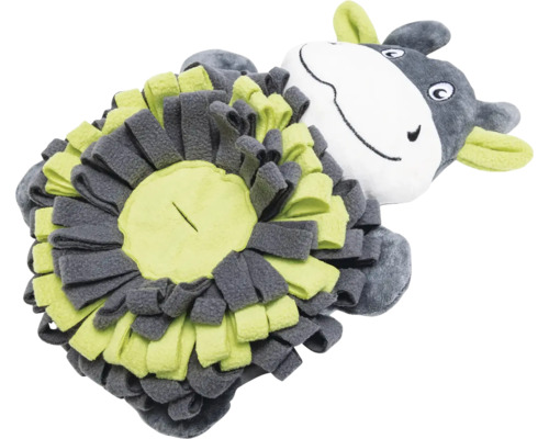 Hundleksak ko med sniffmatta