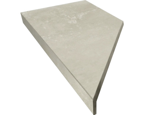 Poolsarg FLAIRSTONE ytterhörn betongbeige rak kant 60 x 15 x 5 cm