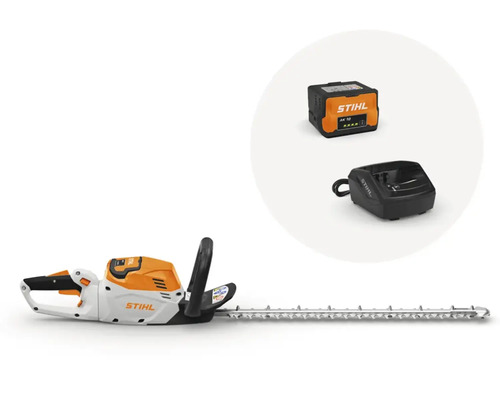 STIHL batteridriven häcksax med batteri och laddare