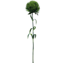 Konstgjord nejlika med gröna blommor