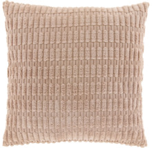 Fyrkantig kudde med manchesterstruktur.