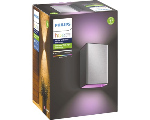 Förpackning för Philips Hue Resonate utomhusvägglampa