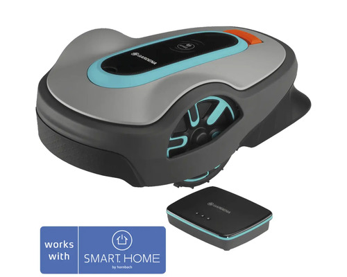Robotgräsklippare GARDENA smart Sileno Life 1000 Lona ERBJUDANDE: Hus på köpet Gardena robotgräsklippare med Smart Home-funktion