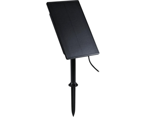 Solpanel med markspjut