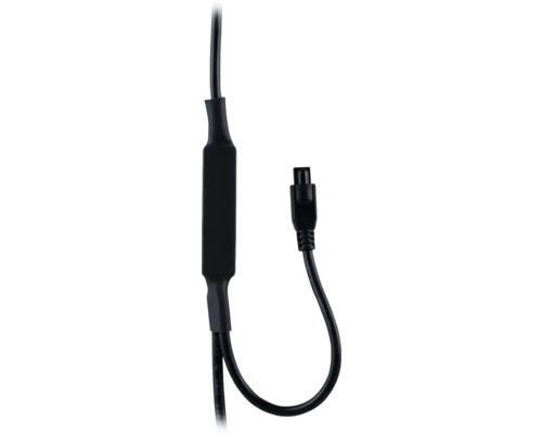 Svart anslutningskabel