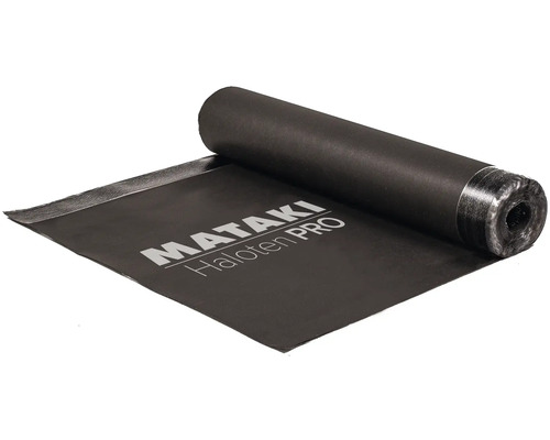 Rulle takmembran för tätning med Mataki Haloten PRO-logotyp