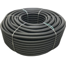 Rulle med flexibelt, korrugerat skyddsrör av plast