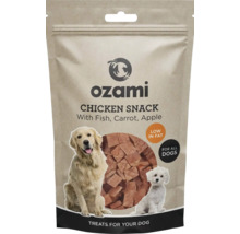 Ozami Kycklingsnacks med fisk, morot, äpple för alla hundar