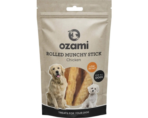 Hundgodis OZAMI Rolled Munchy Stick Chicken