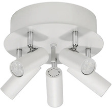 Taklampa med tre spotlights